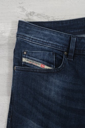 Diesel TROXER Jeans Mens Stretch Slim Skinny Blue W32 L33 Wash R976K - Imagen 8 de 14