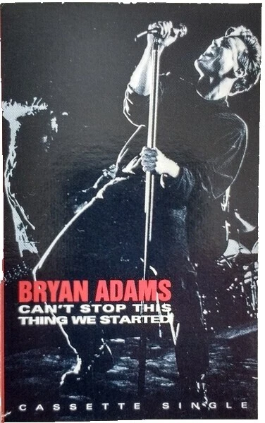 Bryan Adams Rock Music Cassettes
