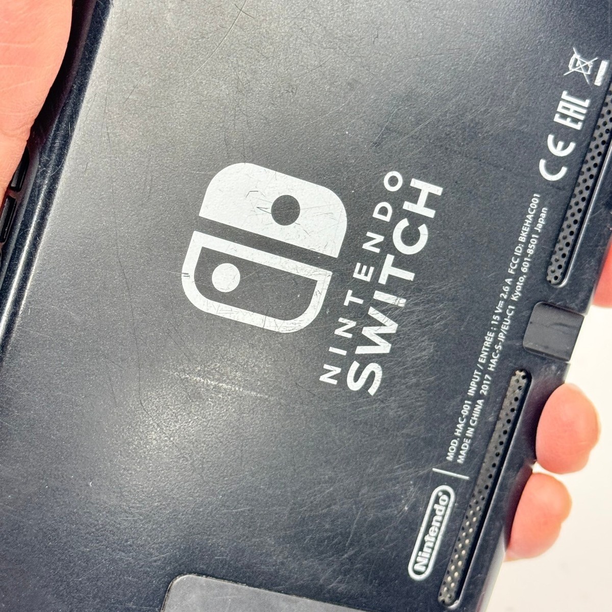 Nintendo Switch Low Serial HAC-001 Console Appearance
