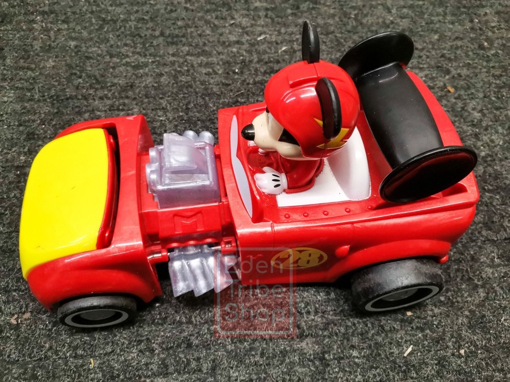 Mattel Disney Cars Collectible Mickey Red Roadsters Race Car 2016