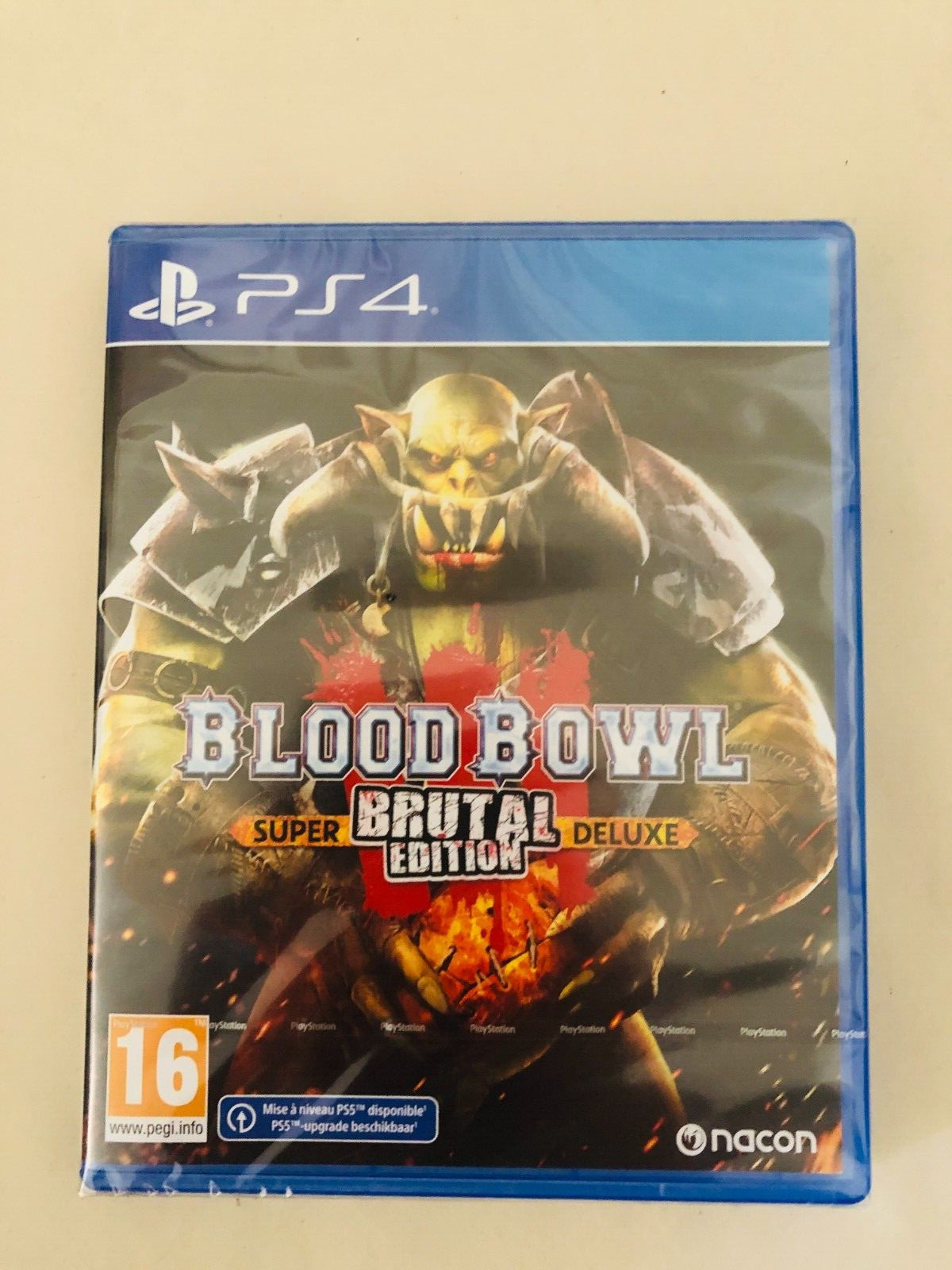PS4 BLOOD BOWL 3 SUPER BRUTAL EDITION DELUXE, VERSION FR, NEUF SOUS BLISTER