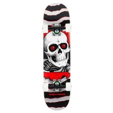 Skateboard Completo Powell Peralta Ripper One Off Silver Red 7.0''