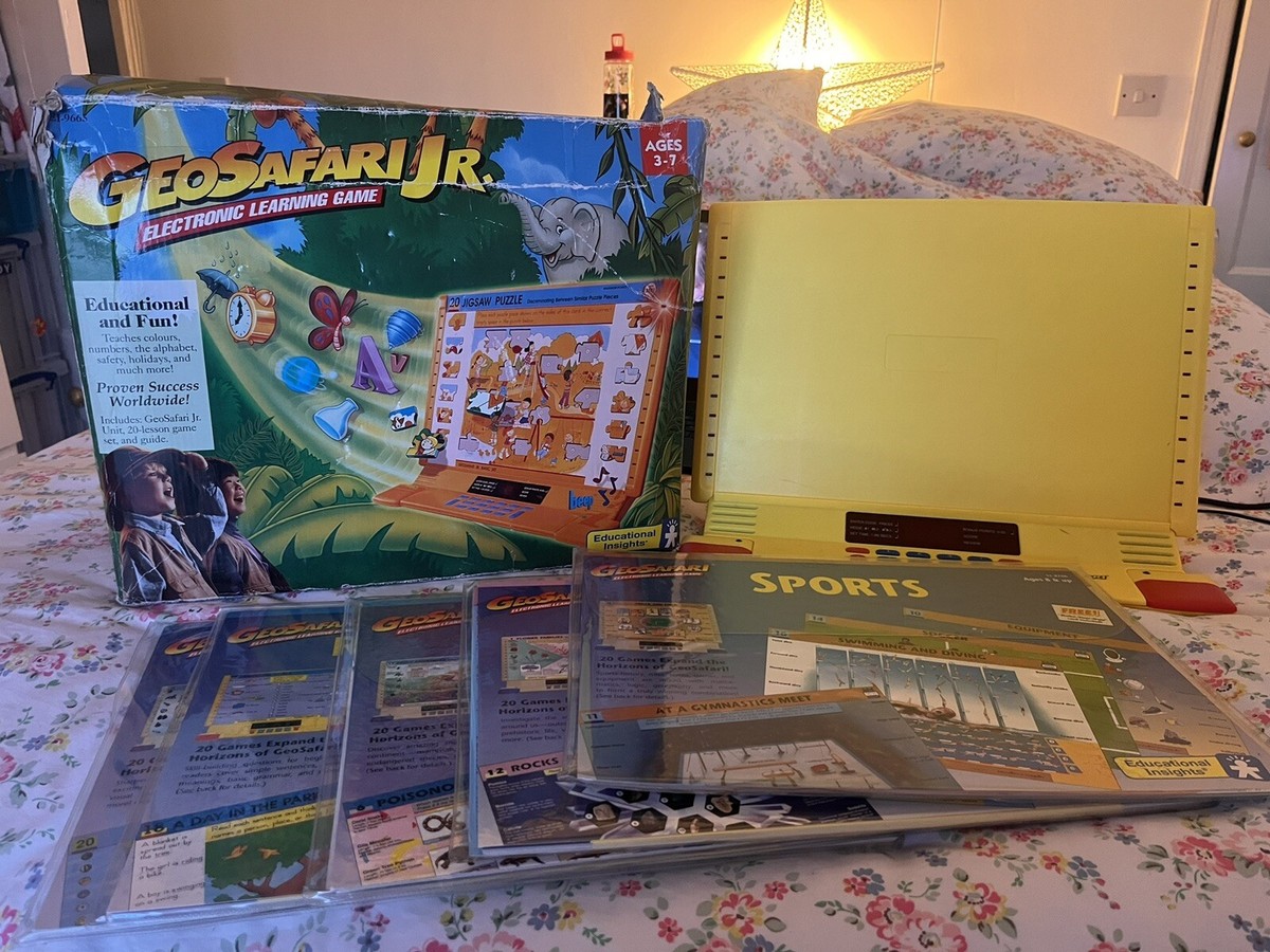 Geo Safari Electronic Learning Game UK
