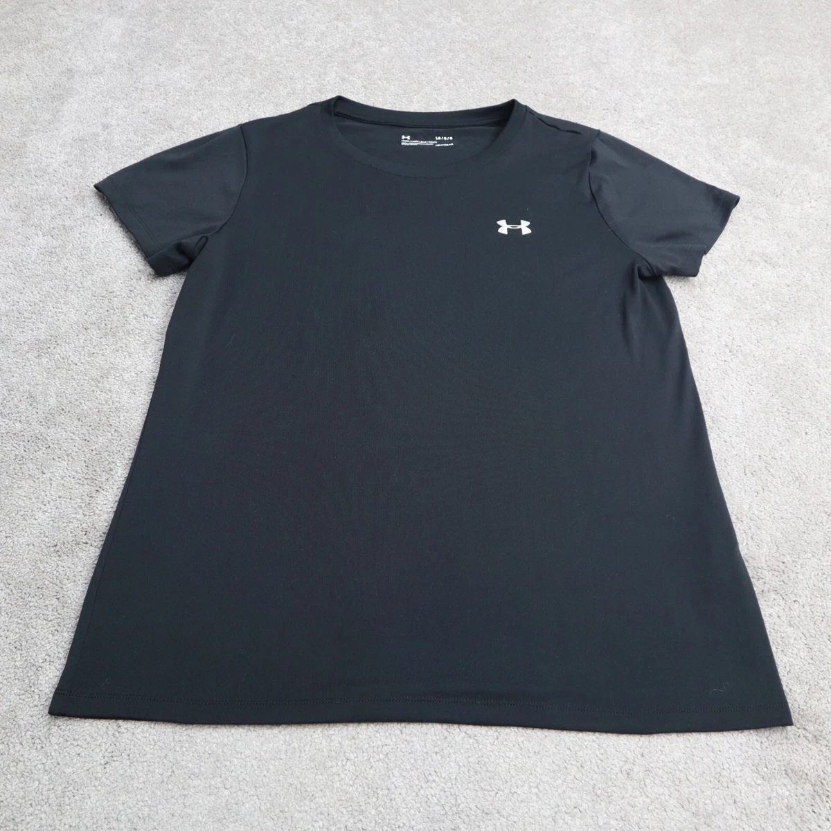 Under Armour Womens T Shirt Top Round Neck Short Sleeve Heatgear