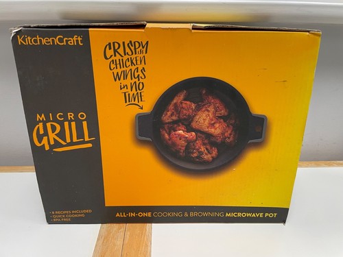 Kitchencraft Mikro Grill Mikrowelle Topf All in One Kochen & Bräunen BPA frei - Bild 4 von 11