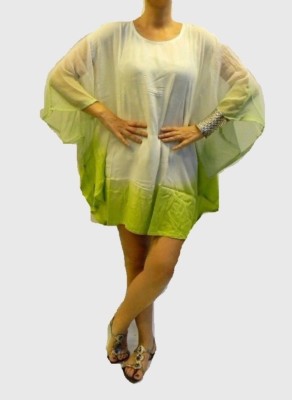 poncho shirt dress Blouse Mini Dress 1X 2X 3X Top Sheer Shirt Poncho Hippie Tie Dye Plus  Kimono Top