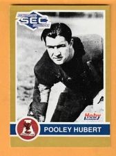 Pooley Hubert Alabama Crimson Tide 1991 SEC Hoby #34 Meridian Mississippi