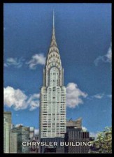 2020 TOPPS ALLEN AND GINTER REACH FOR THE SKY CHRYSLER BUILDING #RFTS-2