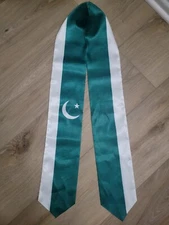 Pakistan Graduation Stole - Pakistan Flag Sash