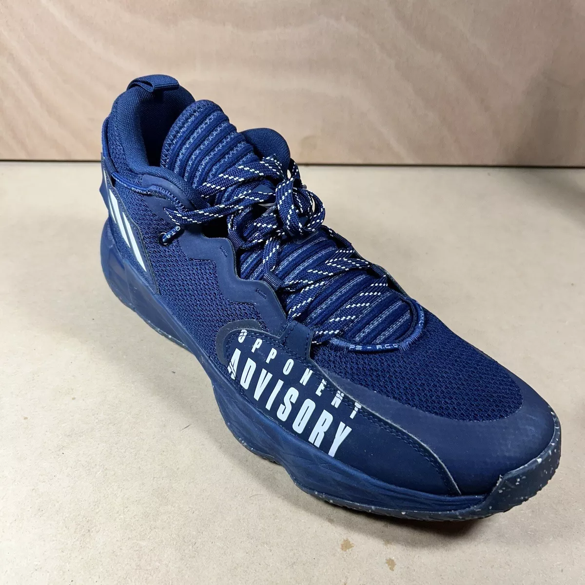 dame 7 extply shoes blue