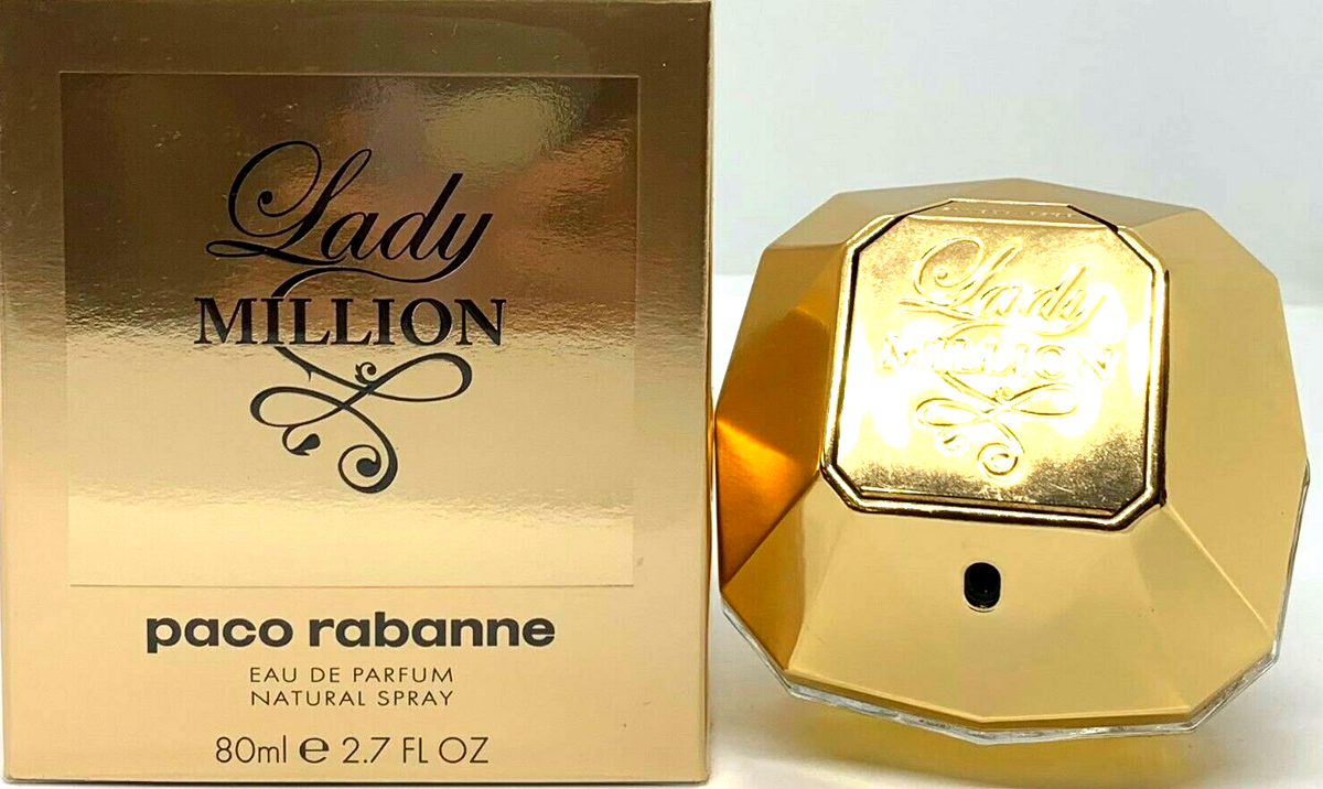 PACO RABANNE LADY MILLION EAU DE PARFUM SPRAY FOR WOMEN 2.7