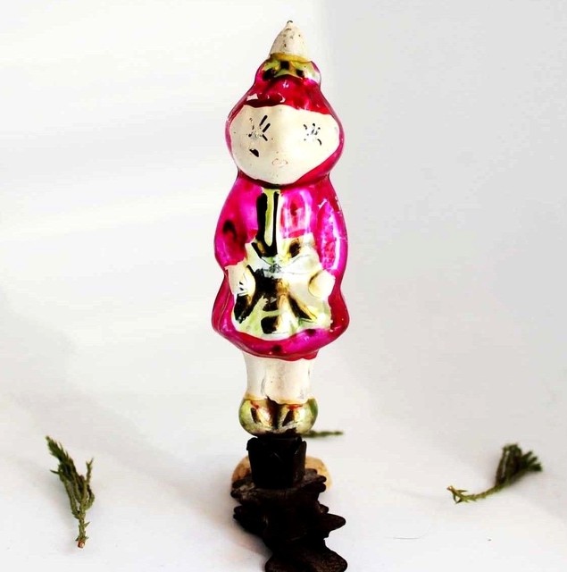 vintage christmas ornament old russian decoration ussr soviet retro