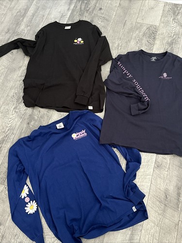 Navy Blue Black SIMPLY SOUTHERN Women’s Long Sleeved 3 T-Shirts Lot NEW M L - Picture 4 of 7