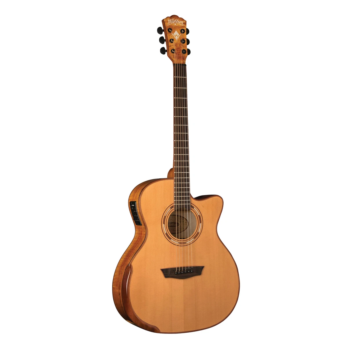 Washburn Confort Deluxe Grand Auditorium Acoustic Electric Guitar