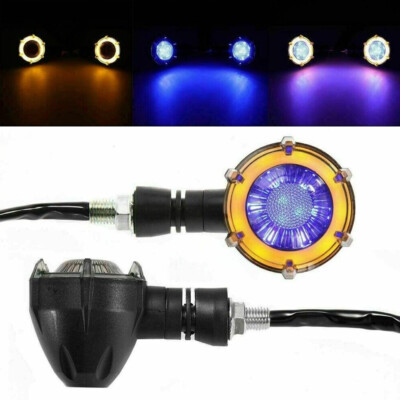 2x Turn Signal Lights For Kawasaki Vulcan VN 2000 1700 1500 1600 800 900 Classic