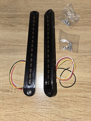 PSEQT 10'' LED Trailer Tail Light Bar Brake Stop Turn Signal Lights. Trailer Ligh