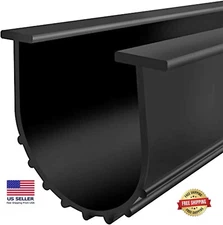 20 ft. Garage Door U-Bottom Weather Stripping Kit Rubber Seal Strip Replacement