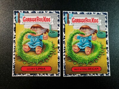 SP Black Exorcist William Peter Blatty Linda Blair Spoof Card Garbage Pail Kids