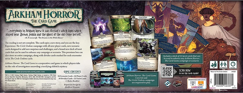 Arkham Horror the Card Game Return to the Circle Undone Expansion - Unveil the E - Image 2 of 4