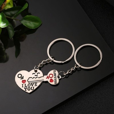 boyfriend girlfriend keychain