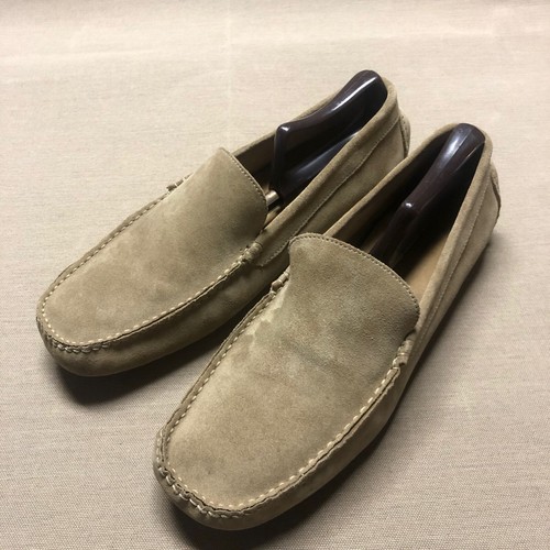 J.CREW Mens Size 10 Leather Slip On 