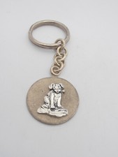 Dog: 925 Silver Keychain - Dog - Puppy - Puppy