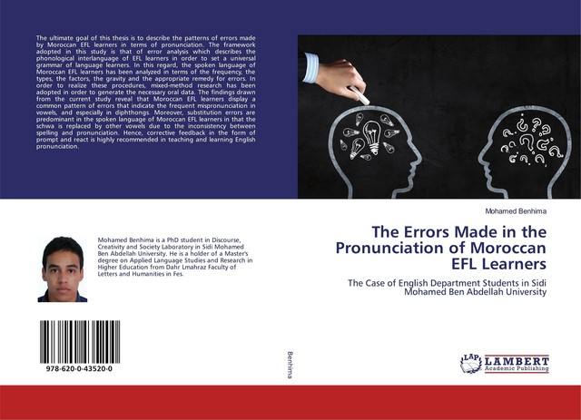 The Errors Made in The Pronunciation of Moroccan Efl Learners von ...