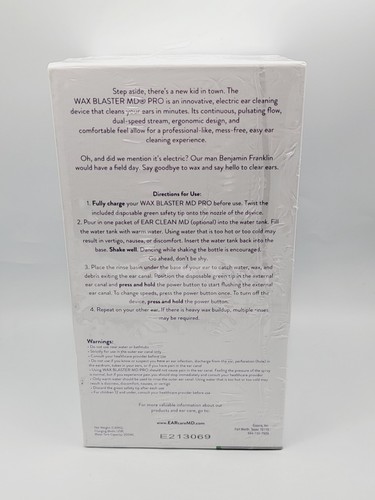 Wax Blaster MD PRO, Pulsating Cleaning Technology, Dual-Speed Stream - Picture 3 of 5