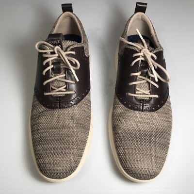 New Cole haan grand tour knit oxford shoes hawthorn dark roast casual career Cole haan grand tour knit oxford shoes hawthorn dark roast  main image 3