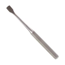 Key Periosteal Elevator, 7.5", Curved, Sharp, 1/8" Wide Blade, Premium