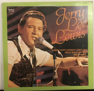 Jerry Lee Lewis – Jerry Lee Lewis LP 1978 Tee Vee Records – TA