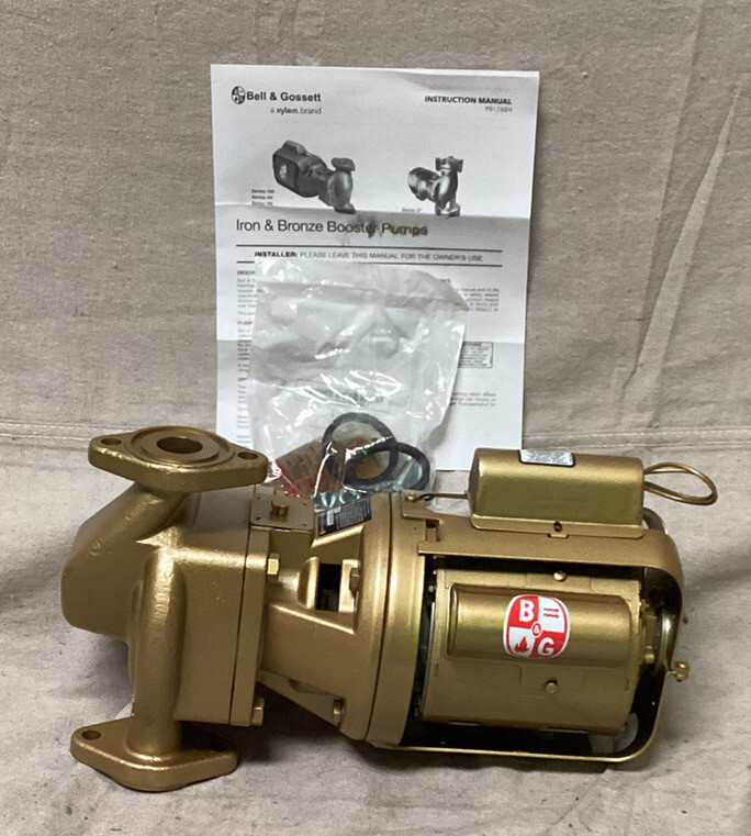 Bell u0026 Gossett 102208LF Potable Water Circulating Pump, 1/6 HP, 115V AC -  Buy the Best Bathroom Fixtures u0026 Kitchen Faucets for Sale | SOUFLO