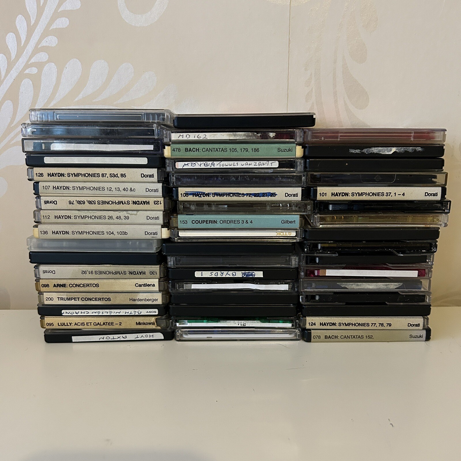 50 x Recordable Mini Discs (74 And 80) Various Music TDK SONY MAXWELL