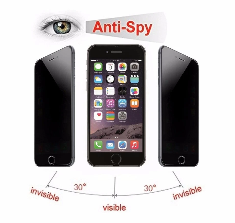Premium Anti-Spy Real Film Peeping Privacy Tempered Glass Screen Protector - Image 4 of 4