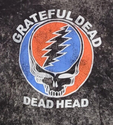 Grateful Dead Mens Shirt Extra Large XL Skull Black Dead Head Music Concert NWT