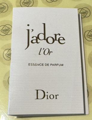 Dior J'adore L'Or Essence de Parfum Sample Spray 0.03 oz / 1ml bnib
