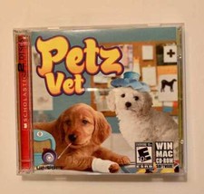 Petz Vet WIN MAC CD-Rom 2 Disc Computer Game Ubisoft EUC