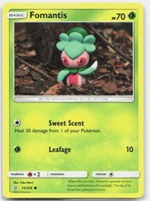 Pokemon Fomantis Common SM - Unified Minds 15/236 LP Trading Card