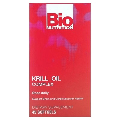 Krill Oil Complex, 500 mg , 45 Softgels 07/2026