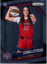 Sonia Citron 2025 Panini Prizm WNBA #148 Rookie Variation Washington Mystics