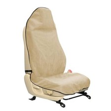 Waterproof Car Seat Cover Towel, Non-Slip Car Seat Protector for Gym Beige