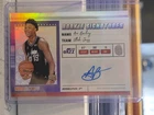 Ace Bailey 2025-2026 Topps NBA Hoops Rainbow Foil Rookie Signatures Autograph