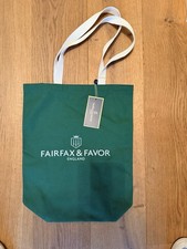 Fairfax And Favour Signature Tote Bag In Clover Green