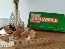 SCRABBLE Original von Spear-Spiele Ersatz Spielsteine aus Holz