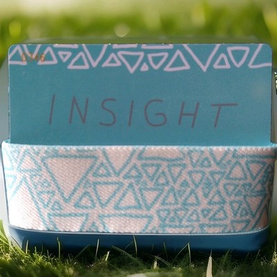 ZOX ''INSIGHT''  Strap W/ Card-Silver (SZ Medium)