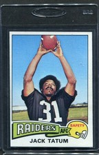 1975 Topps Jack Tatum #70 Raiders NM