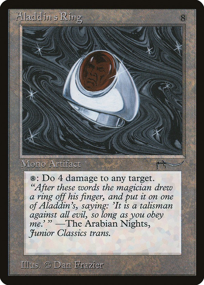 MTG Aladdin's Ring  - Arabian Nights #57