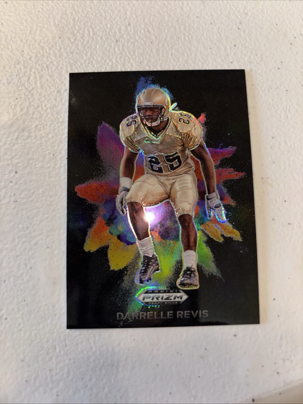 2024 Panini Prizm Draft Picks - Black Color Blast Darrelle Revis #CB-27