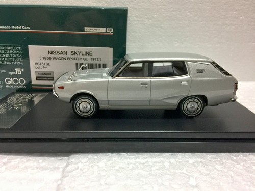 Hi Story HS151SL Nissan Skyline 1800 Wagon Sporty 1972 JDM 1:43 scale model car - Picture 3 of 4