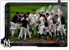 Aaron Judge And Your New York Yankees 2025 Base Parallels Inserts Chrome